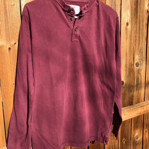 Wrangler Other - Wrangler Henley Maroon
